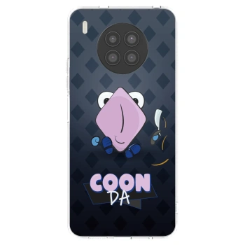 Picasee silikonový průhledný obal pro Huawei Nova 8i - COONDA holátko - tmavá