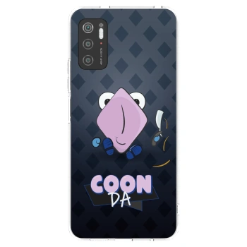 Picasee silikonový průhledný obal pro Xiaomi Poco M3 Pro 5G - COONDA holátko - tmavá