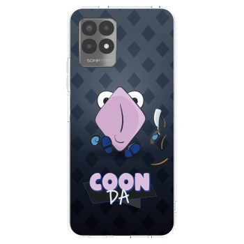 Picasee silikonový průhledný obal pro Realme 8i - COONDA holátko - tmavá