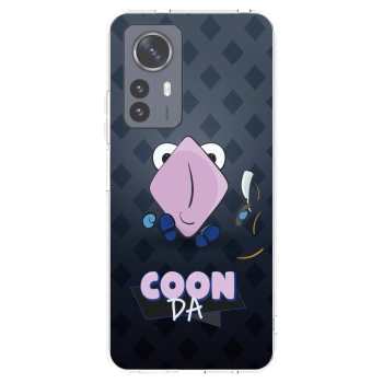 Picasee silikonový průhledný obal pro Xiaomi 12 Pro - COONDA holátko - tmavá