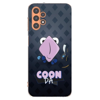 Picasee silikonový průhledný obal pro Samsung Galaxy A13 4G A135 - COONDA holátko - tmavá