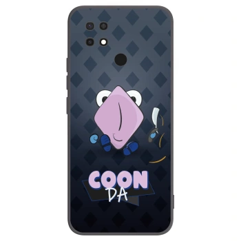 Picasee silikonový černý obal pro Xiaomi Redmi 10C - COONDA holátko - tmavá