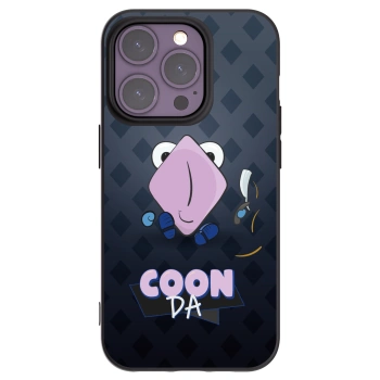 Picasee silikonový černý obal pro Apple iPhone 14 Pro - COONDA holátko - tmavá