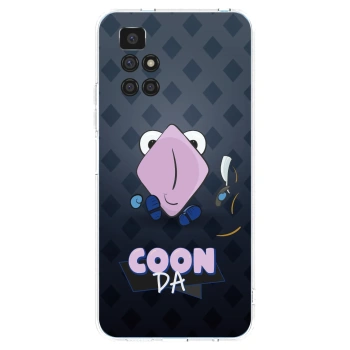 Picasee silikonový průhledný obal pro Xiaomi Redmi 10 (2022) - COONDA holátko - tmavá