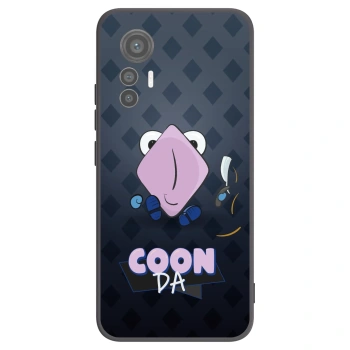Picasee silikonový černý obal pro Xiaomi 12 Lite - COONDA holátko - tmavá