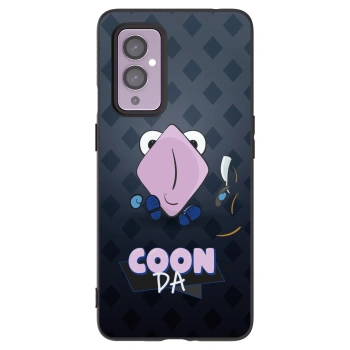 Picasee silikonový černý obal pro OnePlus 9 - COONDA holátko - tmavá