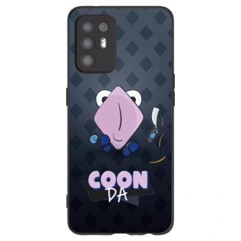 Picasee silikonový černý obal pro OPPO A94 5G - COONDA holátko - tmavá