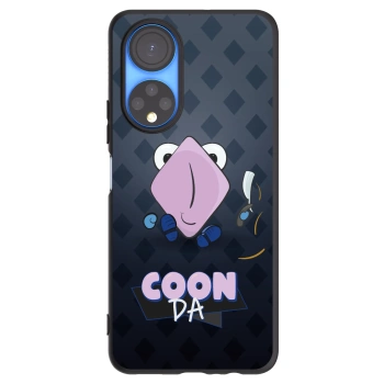 Picasee silikonový černý obal pro Honor X7 - COONDA holátko - tmavá