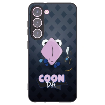 Picasee silikonový černý obal pro Samsung Galaxy S23 5G - COONDA holátko - tmavá