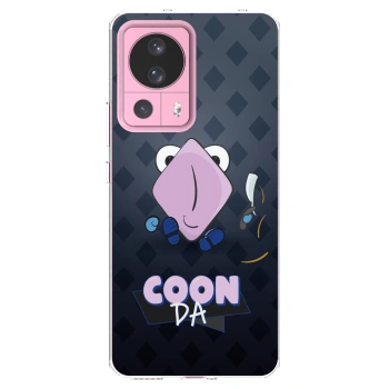 Picasee silikonový průhledný obal pro Xiaomi 13 Lite - COONDA holátko - tmavá