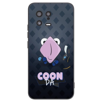 Picasee silikonový černý obal pro Xiaomi 13 - COONDA holátko - tmavá