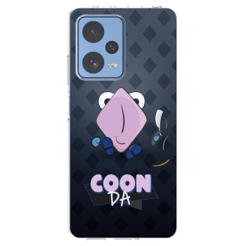 Picasee silikonový průhledný obal pro Xiaomi Redmi Note 12 Pro 5G - COONDA holátko - tmavá