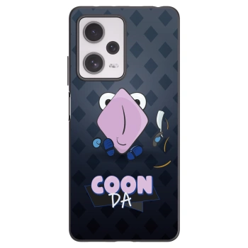Picasee silikonový černý obal pro Xiaomi Redmi Note 12 Pro+ 5G - COONDA holátko - tmavá