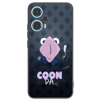 Picasee silikonový černý obal pro Xiaomi Poco F5 - COONDA holátko - tmavá