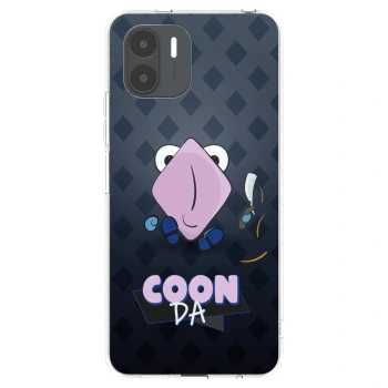 Picasee silikonový průhledný obal pro Xiaomi Redmi A2 - COONDA holátko - tmavá