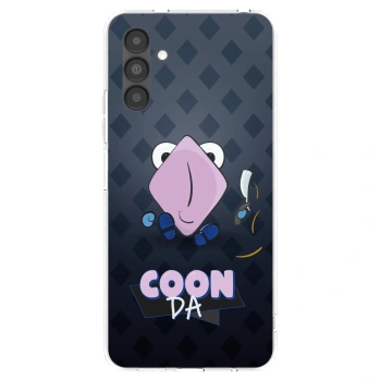 Picasee silikonový průhledný obal pro Samsung Galaxy A04s A047F - COONDA holátko - tmavá
