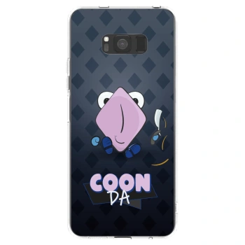 Picasee silikonový průhledný obal pro Samsung Galaxy S8 G950F - COONDA holátko - tmavá