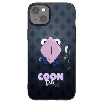 Picasee silikonový černý obal pro Apple iPhone 15 Plus - COONDA holátko - tmavá