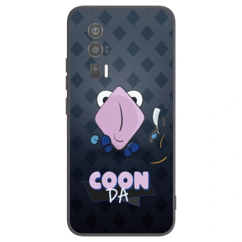 Picasee silikonový černý obal pro Xiaomi Poco F5 Pro 5G - COONDA holátko - tmavá