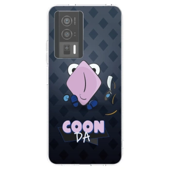 Picasee silikonový průhledný obal pro Xiaomi Poco F5 Pro 5G - COONDA holátko - tmavá