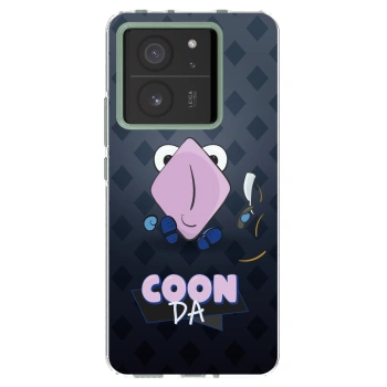 Picasee silikonový průhledný obal pro Xiaomi 13T - COONDA holátko - tmavá