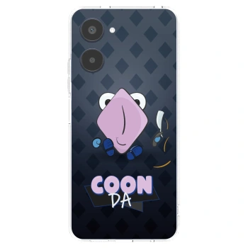 Picasee silikonový průhledný obal pro Realme 10 4G - COONDA holátko - tmavá