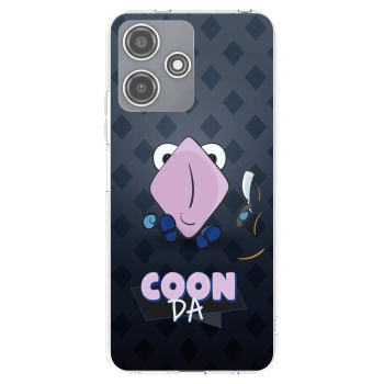 Picasee silikonový průhledný obal pro Xiaomi Redmi 12 5G - COONDA holátko - tmavá