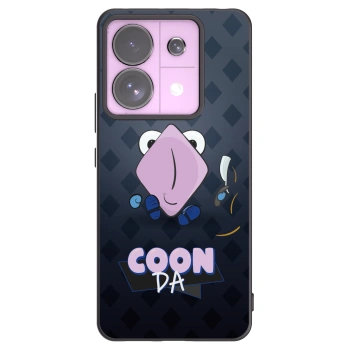 Picasee silikonový černý obal pro Xiaomi Redmi Note 13 Pro 5G - COONDA holátko - tmavá