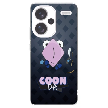 Picasee silikonový průhledný obal pro Xiaomi Redmi Note 13 Pro+ 5G - COONDA holátko - tmavá