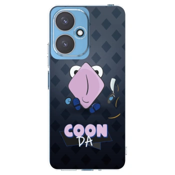 Picasee silikonový průhledný obal pro Xiaomi Redmi 13C 5G - COONDA holátko - tmavá