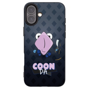 Picasee silikonový černý obal pro Apple iPhone 16 Plus - COONDA holátko - tmavá