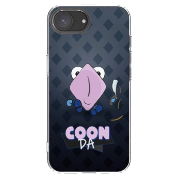 Picasee silikonový průhledný obal pro Apple iPhone 16e - COONDA holátko - tmavá