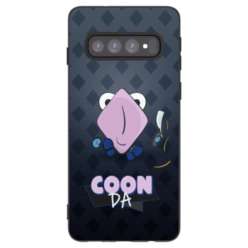 Picasee silikonový černý obal pro Samsung Galaxy S10 G973 - COONDA holátko - tmavá