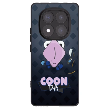 Picasee silikonový černý obal pro Xiaomi Redmi Note 14 Pro 5G - COONDA holátko - tmavá