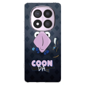 Picasee silikonový průhledný obal pro Xiaomi Redmi Note 14 Pro 5G - COONDA holátko - tmavá