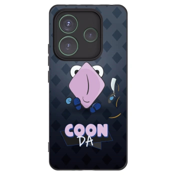 Picasee silikonový černý obal pro Xiaomi Redmi Note 14 5G - COONDA holátko - tmavá