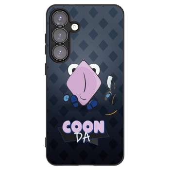 Picasee silikonový černý obal pro Samsung Galaxy S25+ 5G - COONDA holátko - tmavá