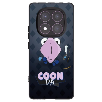 Picasee silikonový černý obal pro Xiaomi Redmi Note 14 Pro 4G - COONDA holátko - tmavá