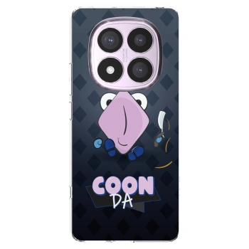 Picasee silikonový průhledný obal pro Xiaomi Redmi Note 14 Pro 4G - COONDA holátko - tmavá