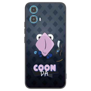 Picasee silikonový černý obal pro Motorola Moto G34 5G - COONDA holátko - tmavá
