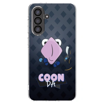Picasee silikonový průhledný obal pro Samsung Galaxy A36 5G - COONDA holátko - tmavá