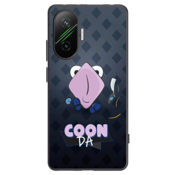 Picasee silikonový černý obal pro Xiaomi Poco F7 5G - COONDA holátko - tmavá