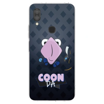 Picasee silikonový průhledný obal pro Xiaomi Redmi 7 - COONDA holátko - tmavá
