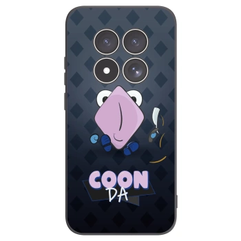 Picasee silikonový černý obal pro Xiaomi Redmi Note 15 Pro 4G - COONDA holátko - tmavá