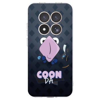 Picasee silikonový průhledný obal pro Xiaomi Redmi Note 15 Pro 4G - COONDA holátko - tmavá