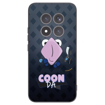 Picasee silikonový černý obal pro Xiaomi Redmi Note 15 Pro+ - COONDA holátko - tmavá