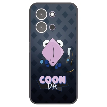 Picasee silikonový černý obal pro Xiaomi Redmi 15C 5G - COONDA holátko - tmavá