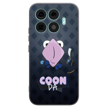 Picasee silikonový černý obal pro Xiaomi 17T - COONDA holátko - tmavá
