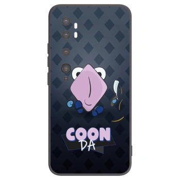 Picasee silikonový černý obal pro Xiaomi Mi Note 10 (Pro) - COONDA holátko - tmavá