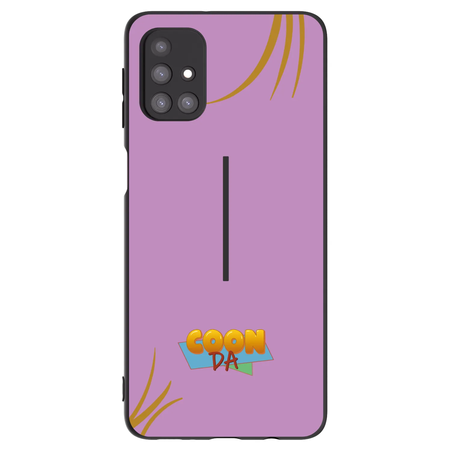 Picasee silikonový černý obal pro Samsung Galaxy M31s - COONDA růžovka